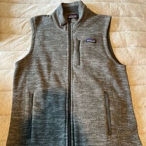 Patagonia Gray Full-Zip Vest